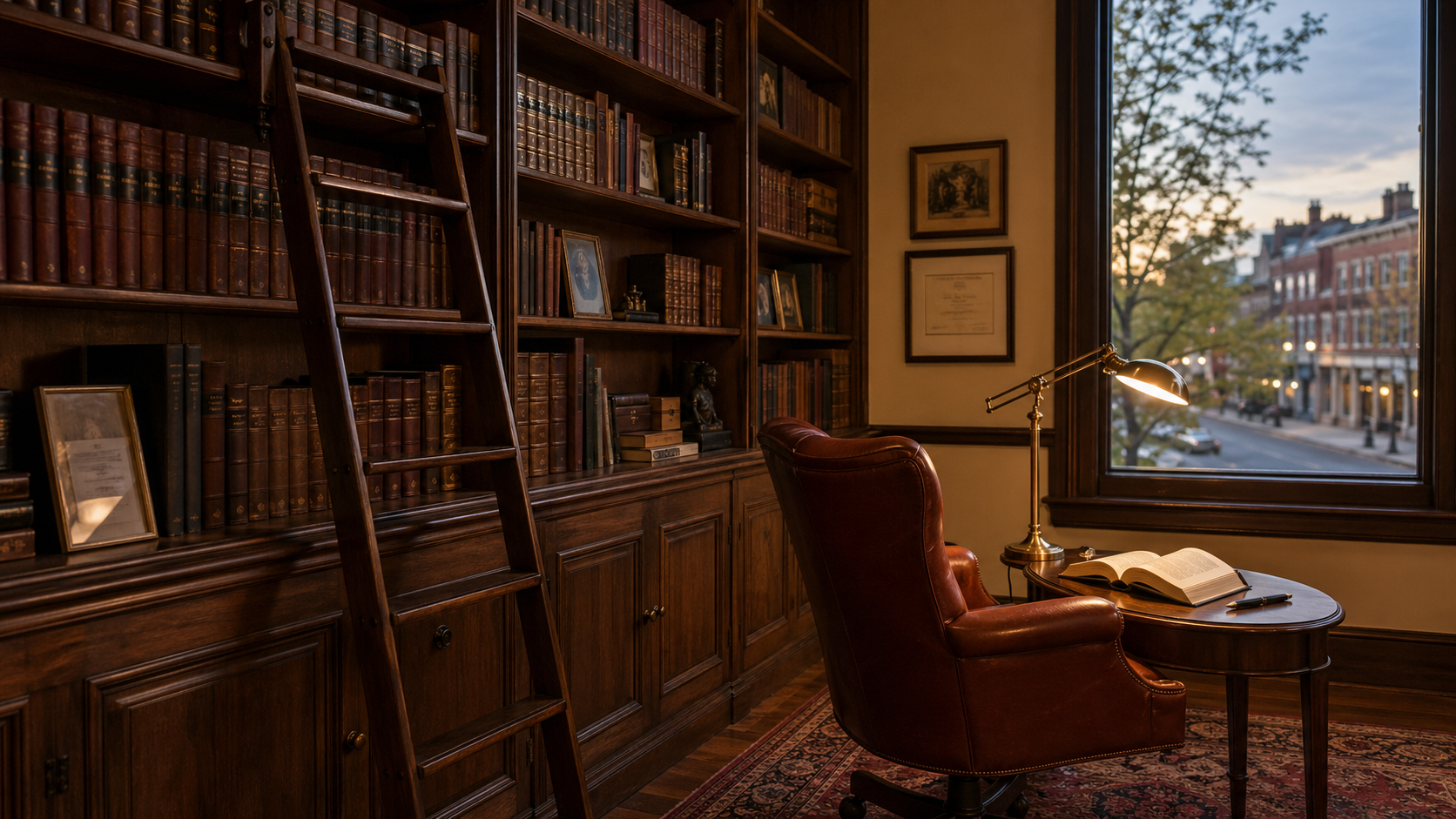 The firm's offices on Old Woodward Avenue in Birmingham